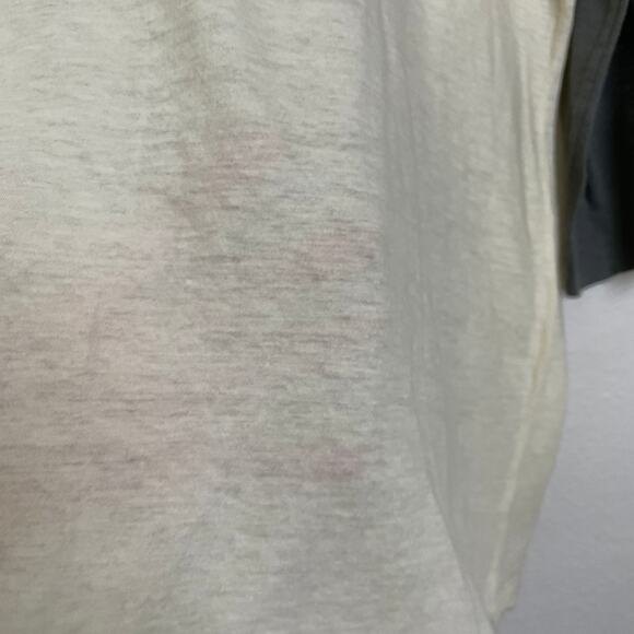 Saint Laurent Robot Shirt Size Medium Multi Graphic Logo Raglan Crew Wool Blend - Picture 11 of 15